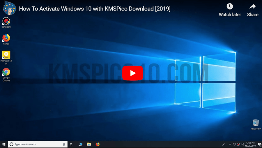 KMSPico Activation Process on a Windows 10 PC